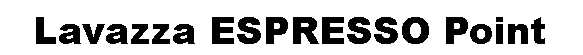 Casella di testo: Lavazza ESPRESSO Point
